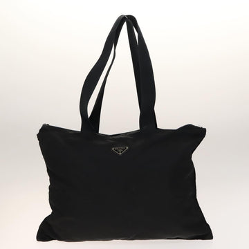 PRADA Shoulder Bag Nylon 4Set Black Khaki Brown Auth bs28995 - 0