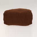 PRADA Shoulder Bag Nylon 4Set Black Khaki Brown Auth bs28995-22