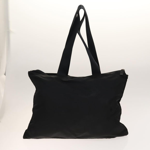 PRADA Shoulder Bag Nylon 4Set Black Khaki Brown Auth bs28995