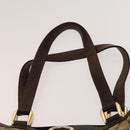 GUCCI GG Canvas Tote Bag 2Set Beige Black Auth bs28996-14