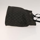 GUCCI GG Canvas Tote Bag 2Set Beige Black Auth bs28996-4
