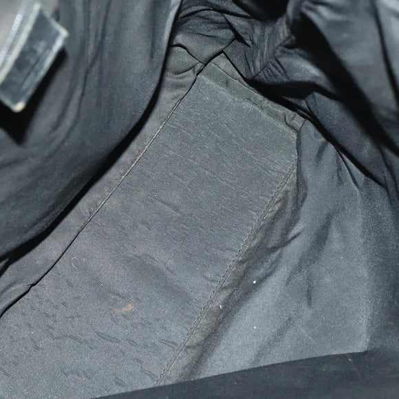 GUCCI GG Canvas Tote Bag 2Set Beige Black Auth bs28996