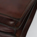 BOTTEGA VENETA Business Bag Leather Brown Auth bs29001-17