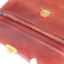 BOTTEGA VENETA Business Bag Leather Brown Auth bs29001-18