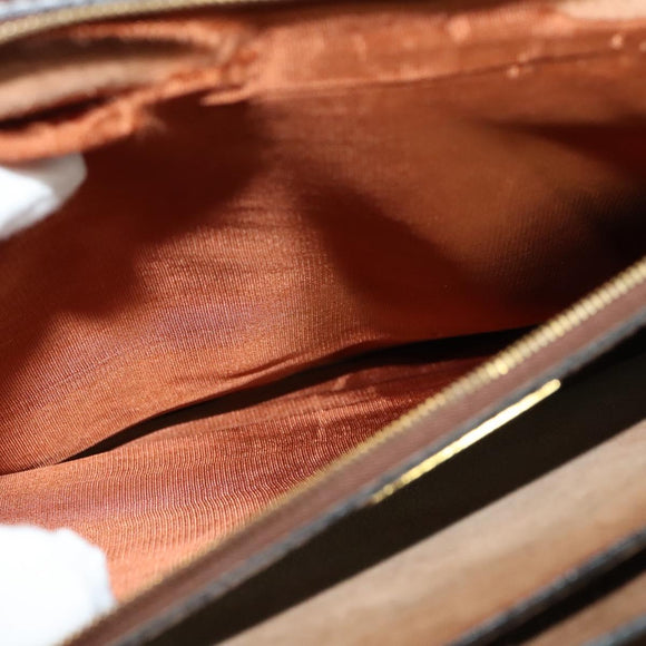 BOTTEGA VENETA Business Bag Leather Brown Auth bs29001