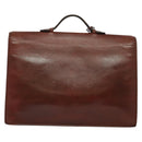 BOTTEGA VENETA Business Bag Leather Brown Auth bs29001-2