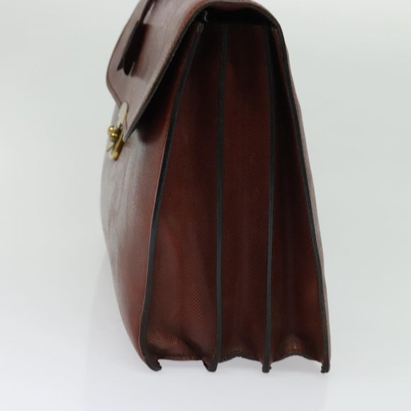 BOTTEGA VENETA Business Bag Leather Brown Auth bs29001