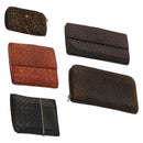 BOTTEGA VENETA Wallet Leather nylon 5Set Brown Black Red Auth bs29005-1