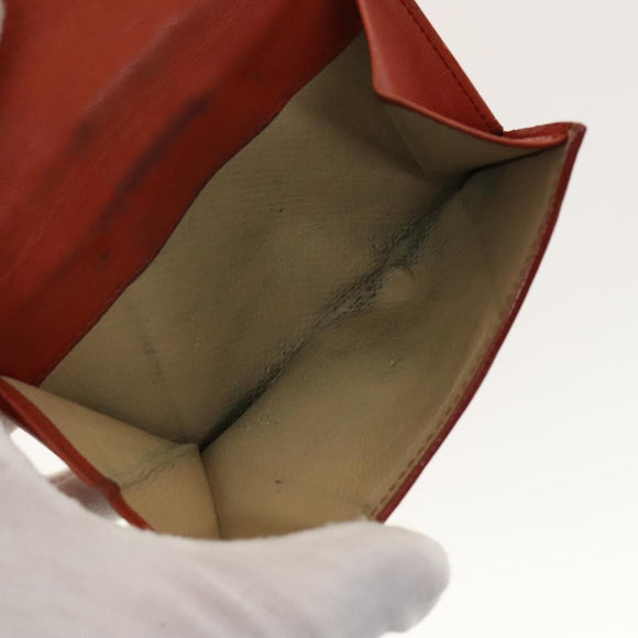 BOTTEGA VENETA Wallet Leather nylon 5Set Brown Black Red Auth bs29005