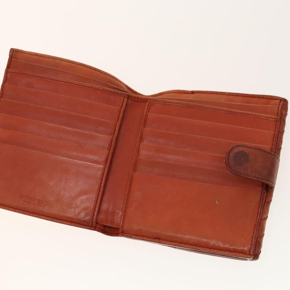 BOTTEGA VENETA Wallet Leather nylon 5Set Brown Black Red Auth bs29005