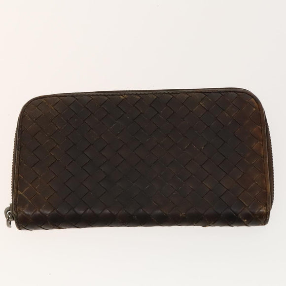 BOTTEGA VENETA Wallet Leather nylon 5Set Brown Black Red Auth bs29005