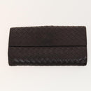 BOTTEGA VENETA Wallet Leather nylon 5Set Brown Black Red Auth bs29005-19