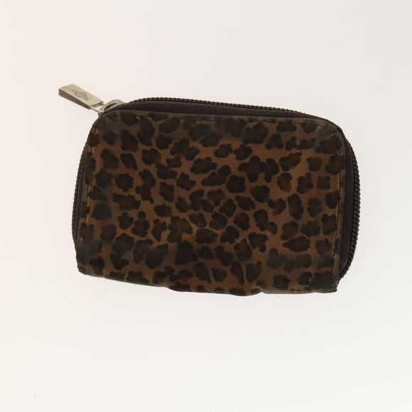 BOTTEGA VENETA Wallet Leather nylon 5Set Brown Black Red Auth bs29005