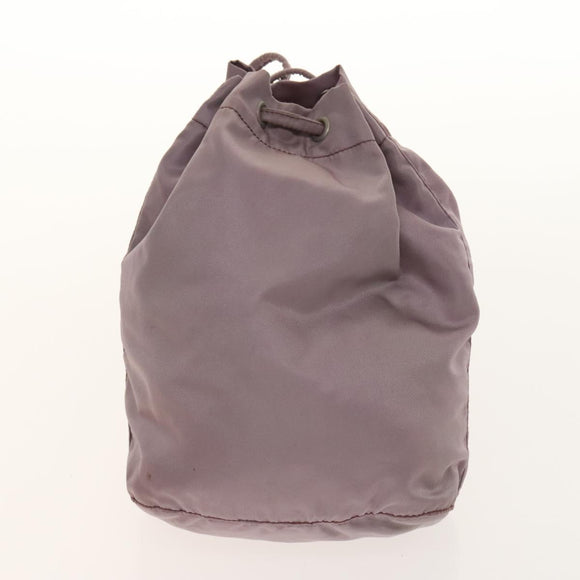 PRADA Pouch Nylon 4Set Green Pink Auth bs29008