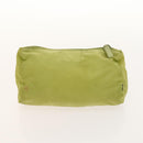 PRADA Pouch Nylon 4Set Green Pink Auth bs29008-8