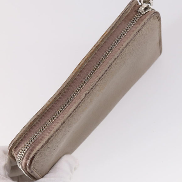 LOEWE Wallet Leather 4Set Beige Red black Auth bs29011