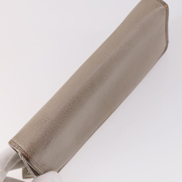 LOEWE Wallet Leather 4Set Beige Red black Auth bs29011