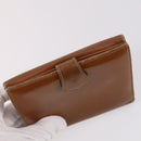 LOEWE Wallet Leather 4Set Beige Red black Auth bs29011-16