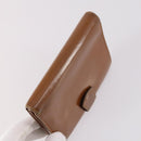 LOEWE Wallet Leather 4Set Beige Red black Auth bs29011-17