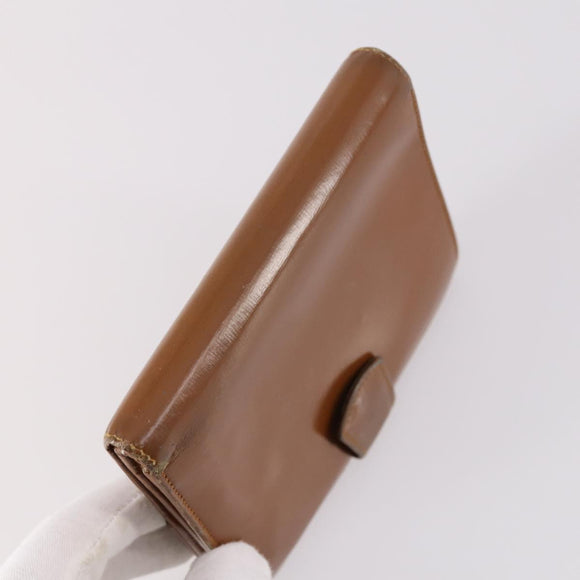 LOEWE Wallet Leather 4Set Beige Red black Auth bs29011