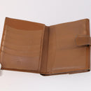 LOEWE Wallet Leather 4Set Beige Red black Auth bs29011-18