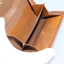 LOEWE Wallet Leather 4Set Beige Red black Auth bs29011-19