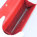 LOEWE Wallet Leather 4Set Beige Red black Auth bs29011-24