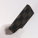 LOEWE Wallet Leather 4Set Beige Red black Auth bs29011-4