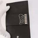 LOEWE Wallet Leather 4Set Beige Red black Auth bs29011-6