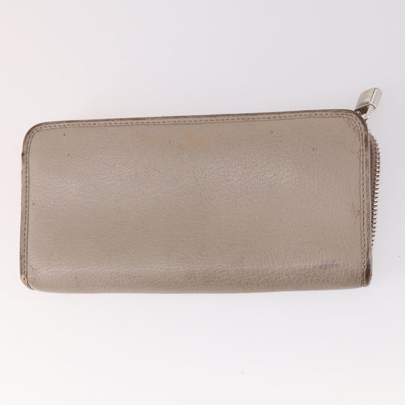 LOEWE Wallet Leather 4Set Beige Red black Auth bs29011