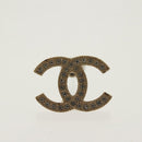 CHANEL Earring metal 4Set Gold CC Auth bs29012-4