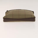 BURBERRY Clutch Bag Canvas Leather 4Set Beige Brown black Auth bs29014-10