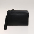 BURBERRY Clutch Bag Canvas Leather 4Set Beige Brown black Auth bs29014-12