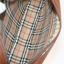 BURBERRY Clutch Bag Canvas Leather 4Set Beige Brown black Auth bs29014-6