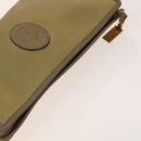 SAINT LAURENT Shoulder Bag Leather PVC 3Set Beige Gold Auth bs29015-12