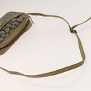 SAINT LAURENT Shoulder Bag Leather PVC 3Set Beige Gold Auth bs29015-18