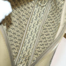 SAINT LAURENT Shoulder Bag Leather PVC 3Set Beige Gold Auth bs29015-21