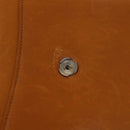 SAINT LAURENT Shoulder Bag Leather PVC 3Set Beige Gold Auth bs29015-7