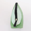 BVLGARI Pouch Nylon 2Set Red Green Auth bs29017-4