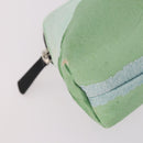 BVLGARI Pouch Nylon 2Set Red Green Auth bs29017-7