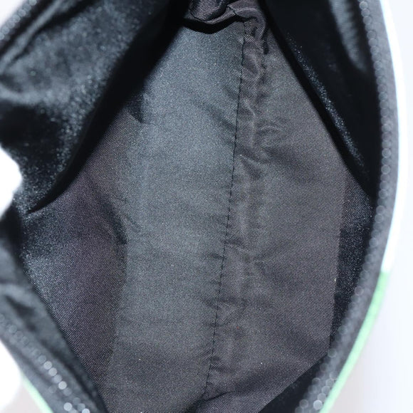 BVLGARI Pouch Nylon 2Set Red Green Auth bs29017