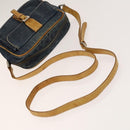 BURBERRY Hand Bag Denim Nylon 4Set Beige Blue pink Auth bs29020-14