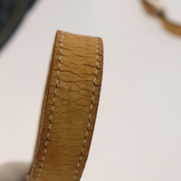 BURBERRY Hand Bag Denim Nylon 4Set Beige Blue pink Auth bs29020