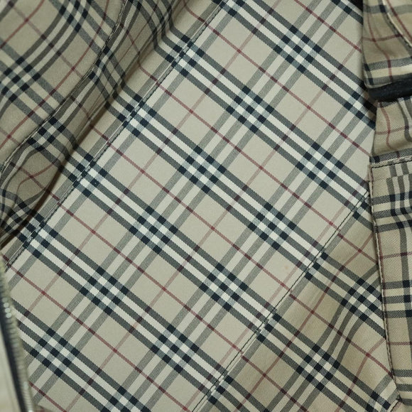 BURBERRY Hand Bag Denim Nylon 4Set Beige Blue pink Auth bs29020