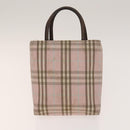 BURBERRY Hand Bag Denim Nylon 4Set Beige Blue pink Auth bs29020-7