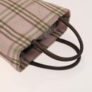 BURBERRY Hand Bag Denim Nylon 4Set Beige Blue pink Auth bs29020-9