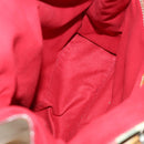 BURBERRY Hand Bag Canvas 4Set Red Beige khaki Auth bs29021-6