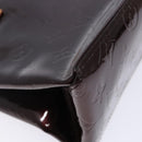 LOUIS VUITTON Monogram Vernis Reade PM Hand Bag Amarante M91993 LV Auth bs29029-17