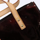 LOUIS VUITTON Monogram Vernis Reade PM Hand Bag Amarante M91993 LV Auth bs29029-18