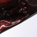 LOUIS VUITTON Monogram Vernis Reade PM Hand Bag Amarante M91993 LV Auth bs29029-10